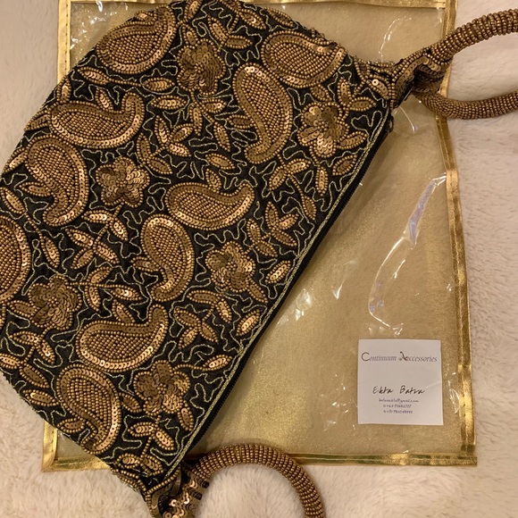 Handbags - Handcrafted Gold Purse
